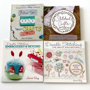 Hand Embroidery Handmade Books